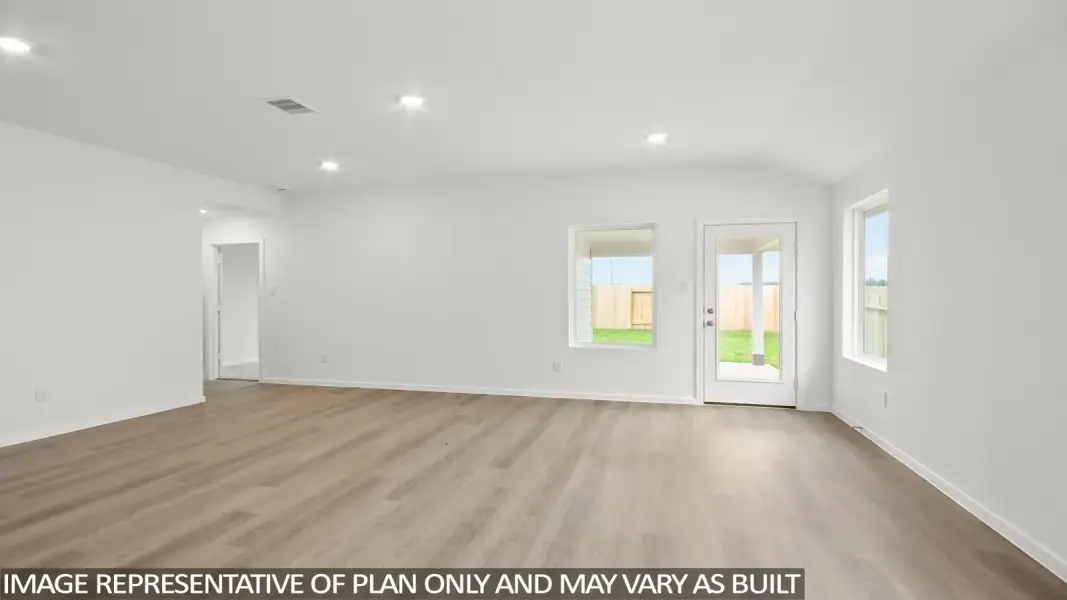 Spacious, unfurnished interior of a new home in Grand Pines, Magnolia (Image 11).