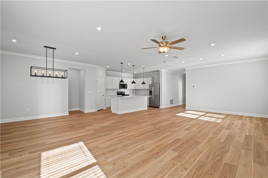 Spacious, unfurnished interior of a new home in Overland, Locust Grove (Image 29).