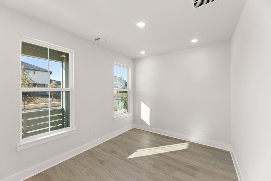 Spacious, unfurnished interior of a new home in Garden Collection at Harvest, Argyle (Image 14).