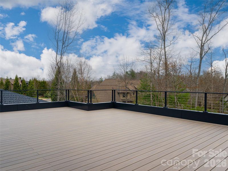 Exterior details and patio area of a home in , Arden (Image 33).