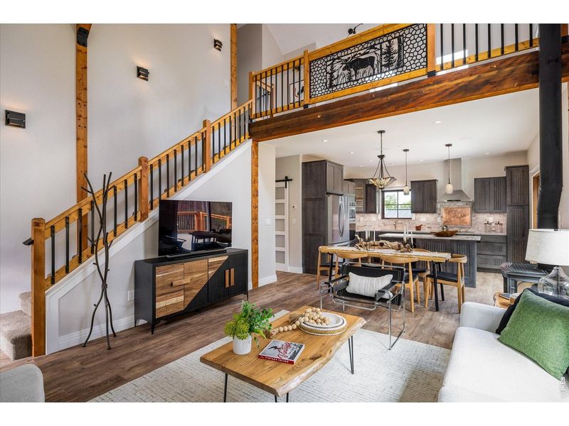 Furnished interior view inside a new home in , Golden (Image 14).