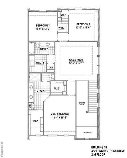 2nd Level Floor Plan