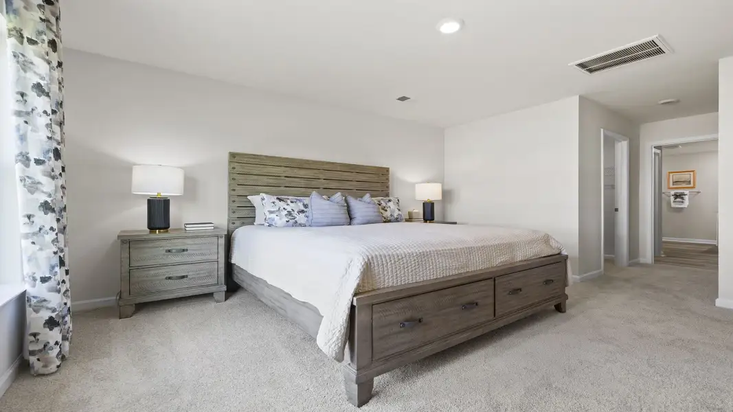 Furnished interior view inside a new home in Waverly Station, Greenwood (Image 28).