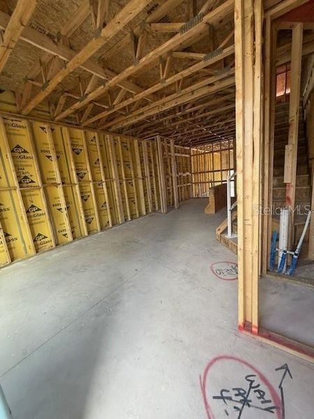 In-progress construction of a new home in Baldwin Crossing 16', Orlando, FL (Image 5).