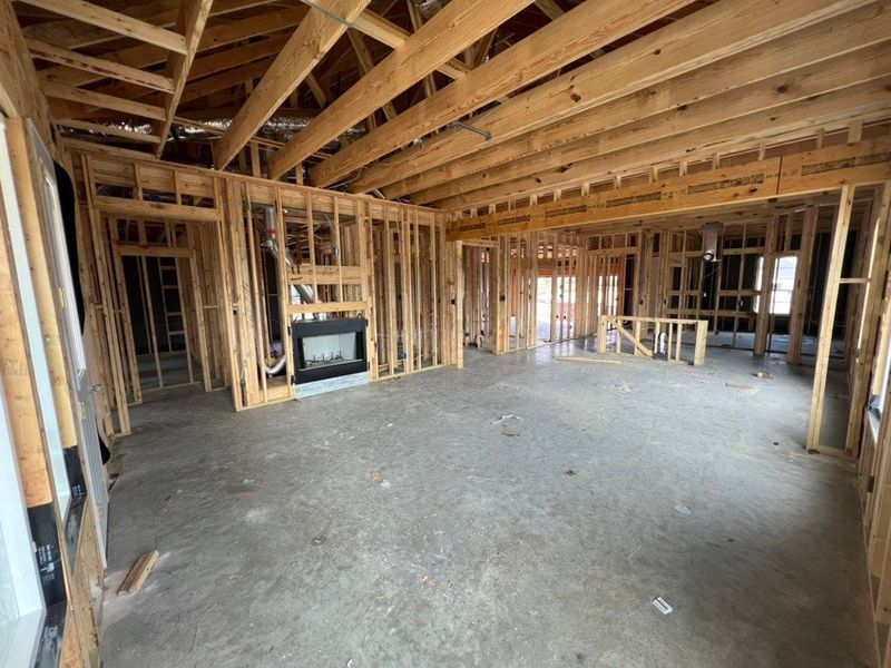 In-progress construction of a new home in Waterford Park, Weatherford, TX (Image 7).