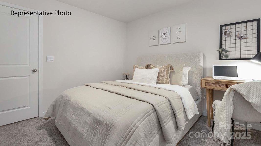 Furnished interior view inside a new home in Clark Creek Landing, Lincolnton (Image 11).
