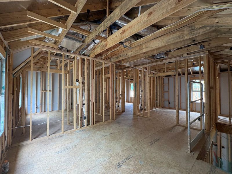 Spacious, unfurnished interior of a new home in The Homestead at Lariat, Liberty Hill (Image 26). Spacious, unfurnished interior of a new home in The Homestead at Lariat, Liberty Hill (Image 26).