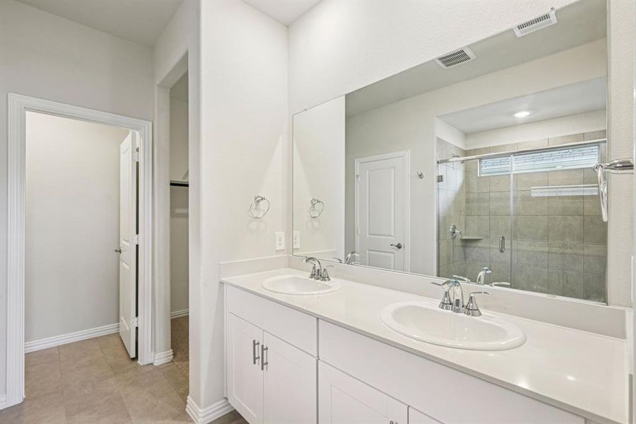 Furnished interior view inside a new home in Trails of Lavon - Signature Series, Lavon (Image 20).