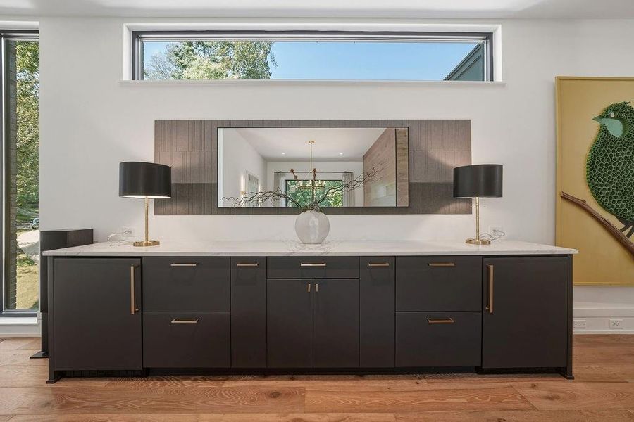 Furnished interior view inside a new home in , Atlanta (Image 16).