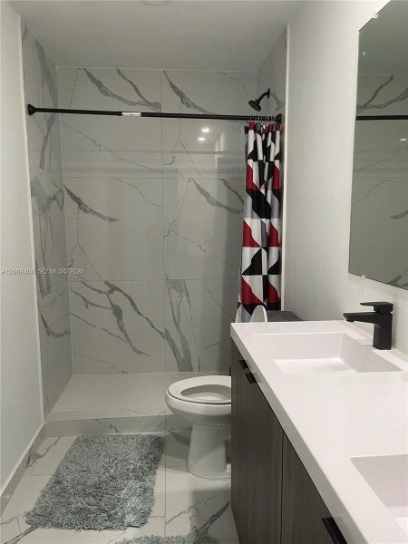Furnished interior view inside a new home in , Florida City (Image 47).