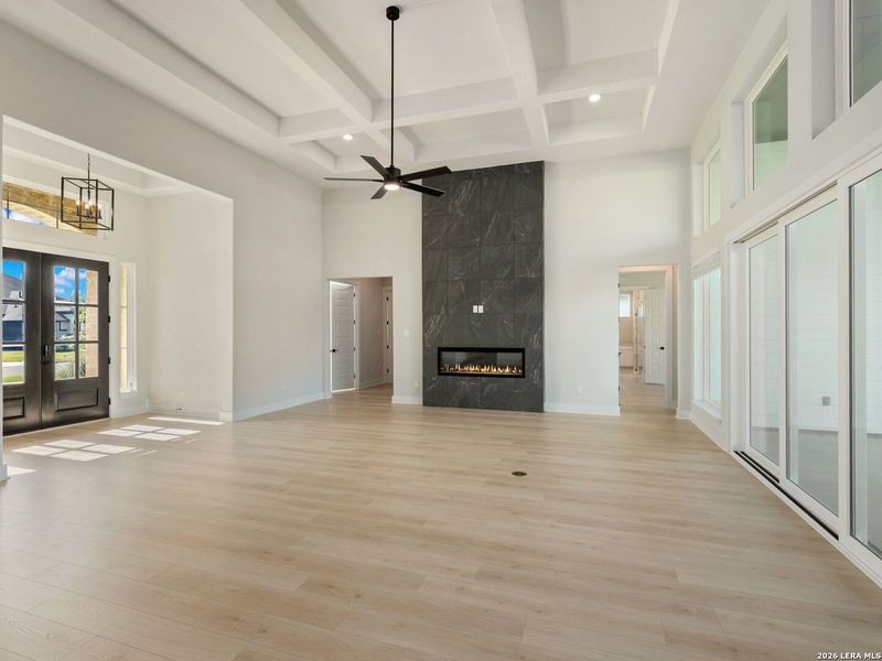 Spacious, unfurnished interior of a new home in Potranco Oaks 100's, Castroville (Image 51). Spacious, unfurnished interior of a new home in Potranco Oaks 100's, Castroville (Image 51).