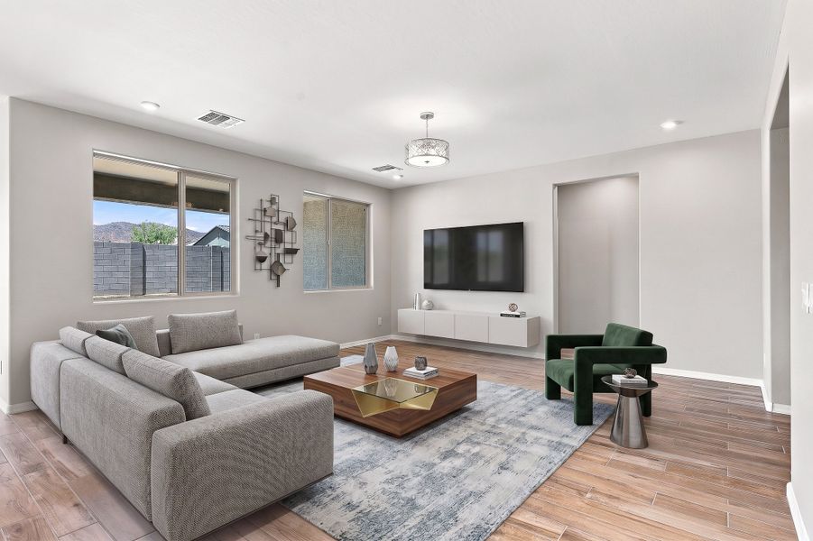 Furnished interior view inside a new home in Tirreno at IronWing, Litchfield Park (Image 7).
