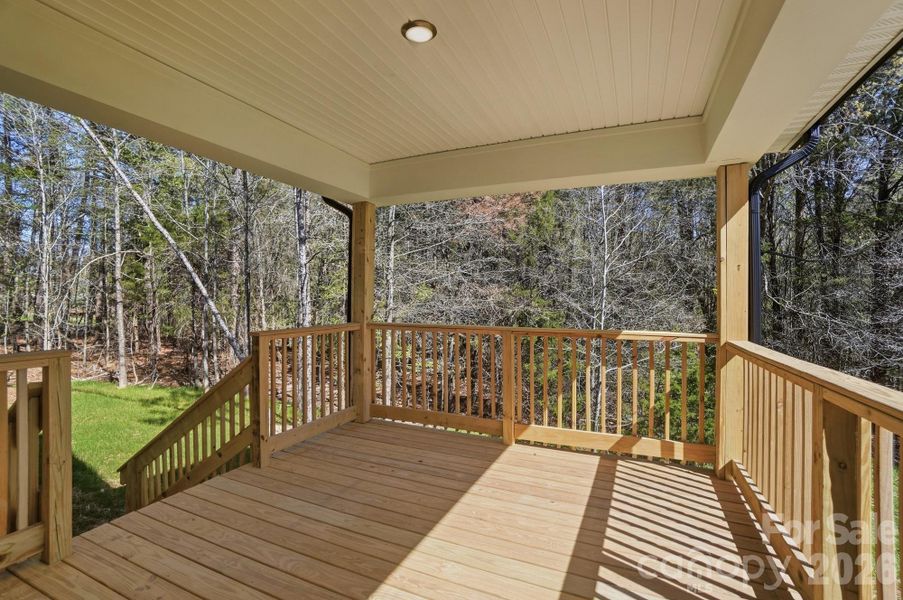 Exterior details and patio area of a home in , Albemarle (Image 3). Exterior details and patio area of a home in , Albemarle (Image 3).
