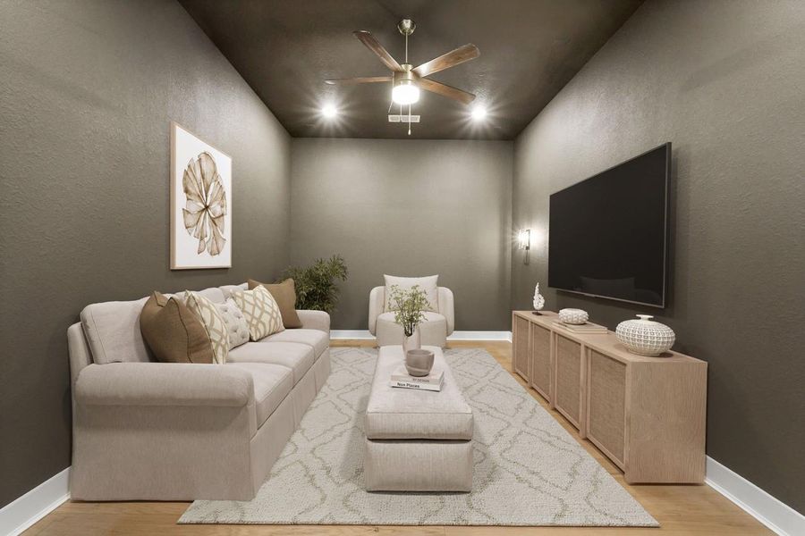 Entertainment Room - Virtually Staged