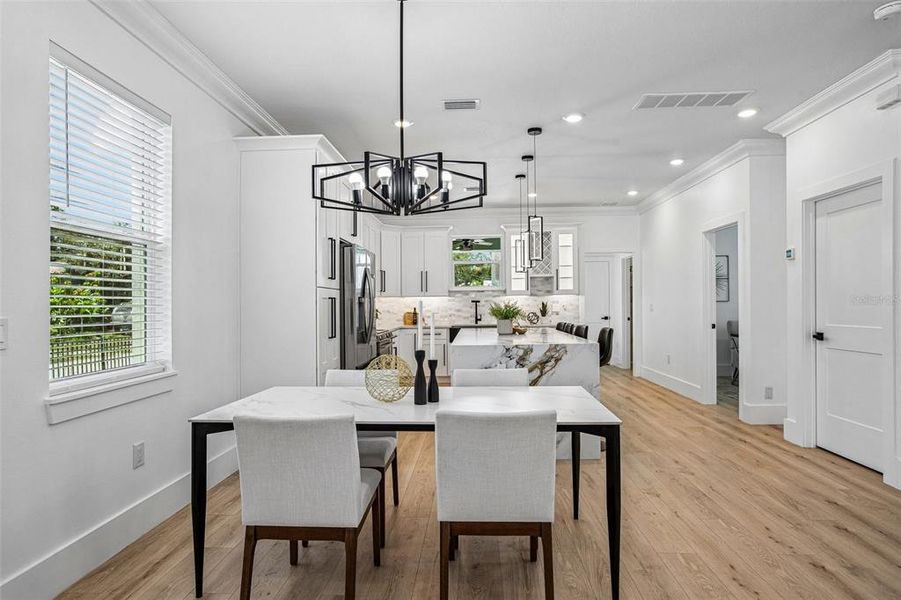 Furnished interior view inside a new home in , Tampa (Image 15).