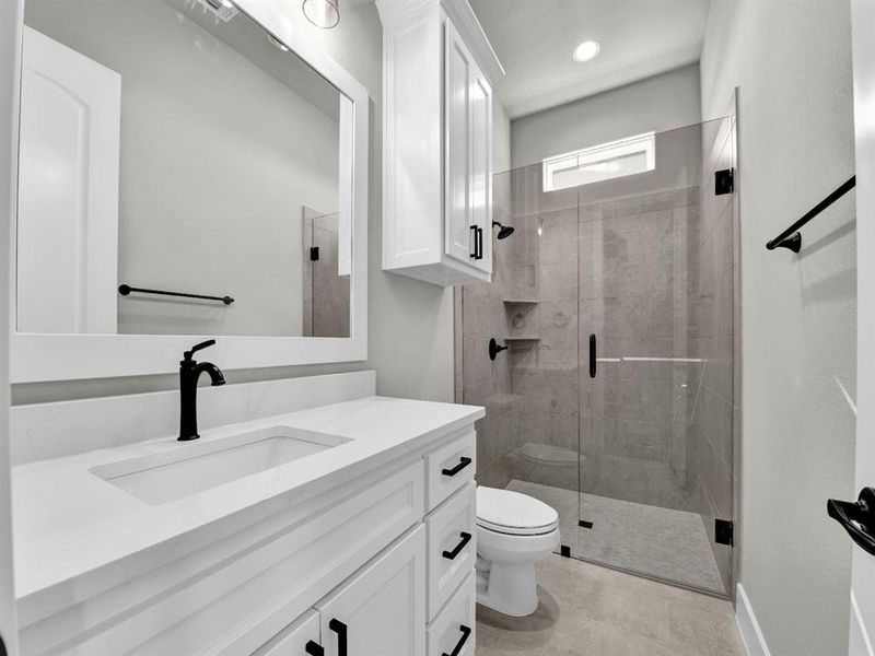 Furnished interior view inside a new home in , Weatherford (Image 18).