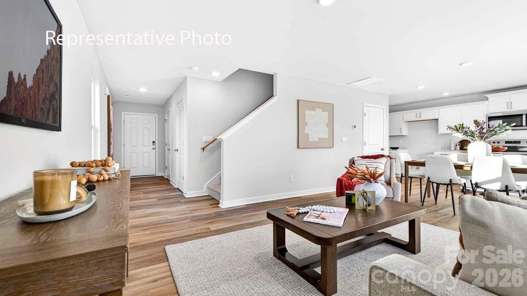 Furnished interior view inside a new home in Fergus Crossing, York (Image 3).