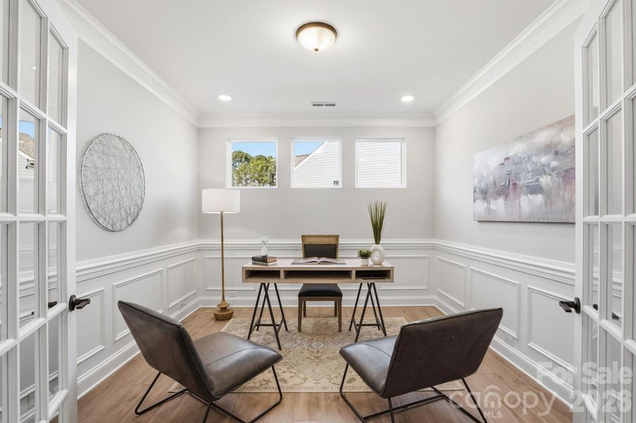 Furnished interior view inside a new home in Carrington, Stanley (Image 31).