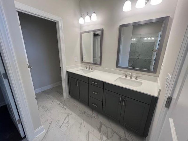Furnished interior view inside a new home in Palisades Single Family, Cumming (Image 14).