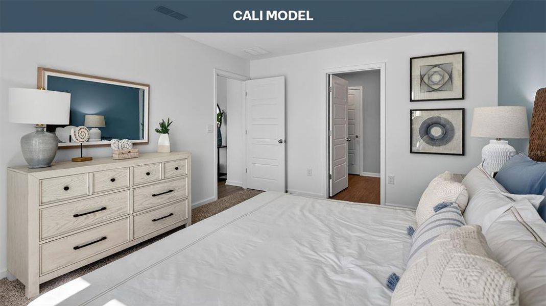 Furnished interior view inside a new home in Entrada, St. Augustine (Image 23). Furnished interior view inside a new home in Entrada, St. Augustine (Image 23).