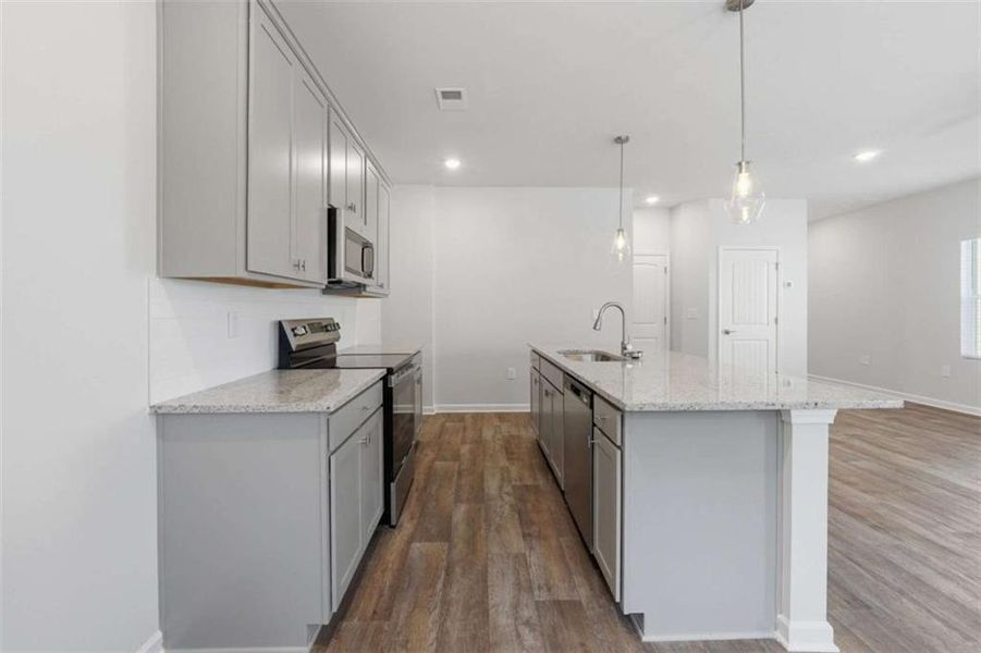 Furnished interior view inside a new home in Parkway James, Snellville (Image 7).