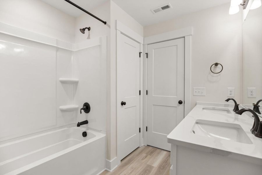 Furnished interior view inside a new home in Harbor Crossing, Greensboro (Image 15).