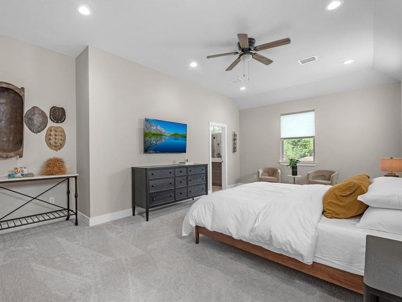 Furnished interior view inside a new home in , Houston (Image 19).