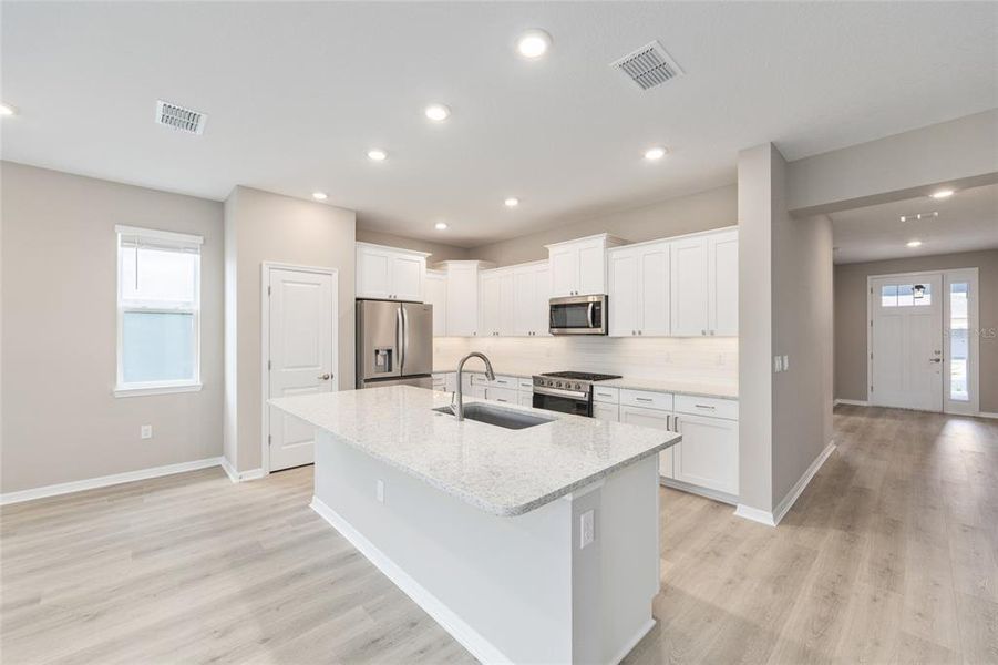 Furnished interior view inside a new home in , Ocala (Image 6).