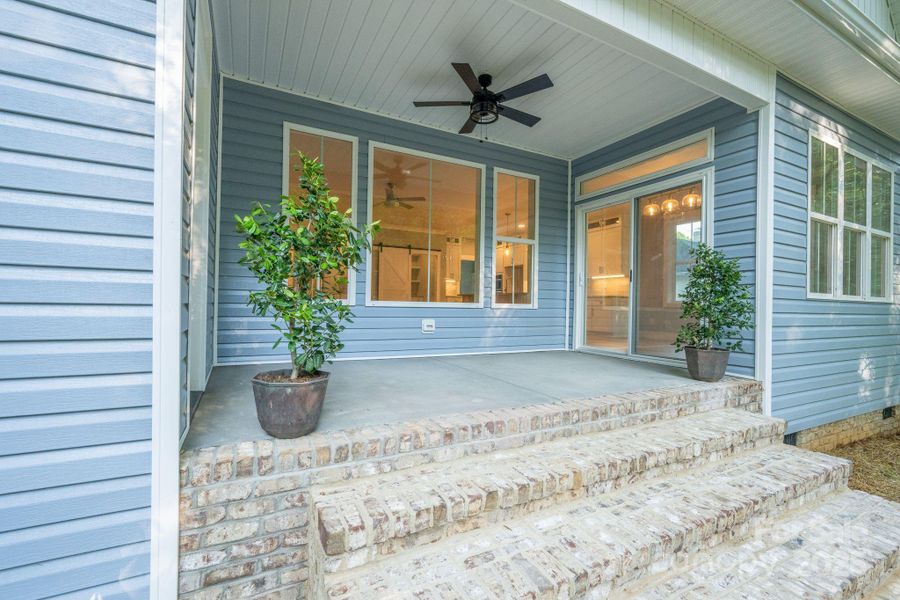 Exterior details and patio area of a home in , Winston-Salem (Image 3).