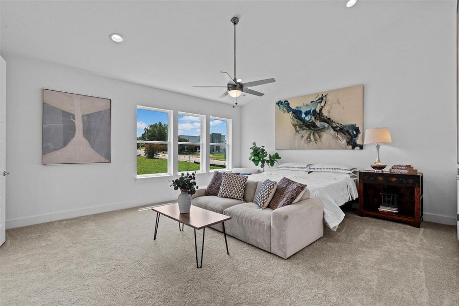 Furnished interior view inside a new home in Agave, Austin (Image 15).