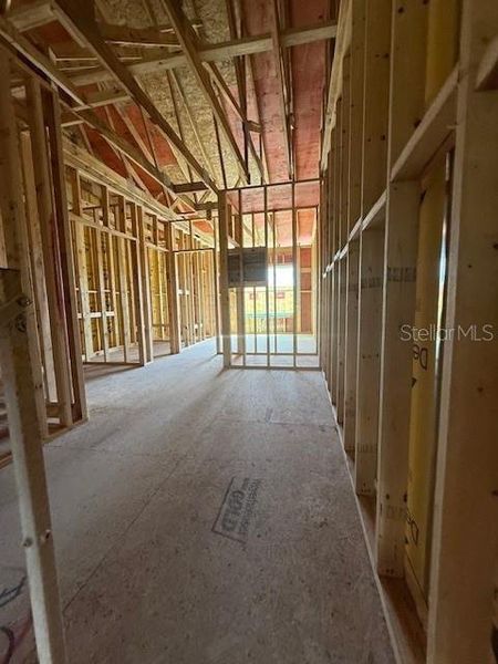 In-progress construction of a new home in Baldwin Crossing 16', Orlando, FL (Image 8).