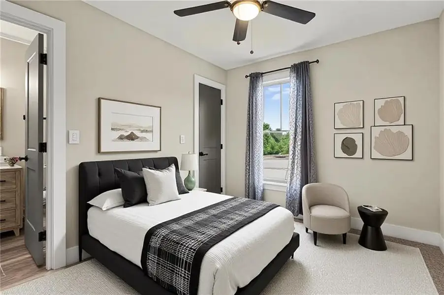 Furnished interior view inside a new home in , Loganville (Image 13).
