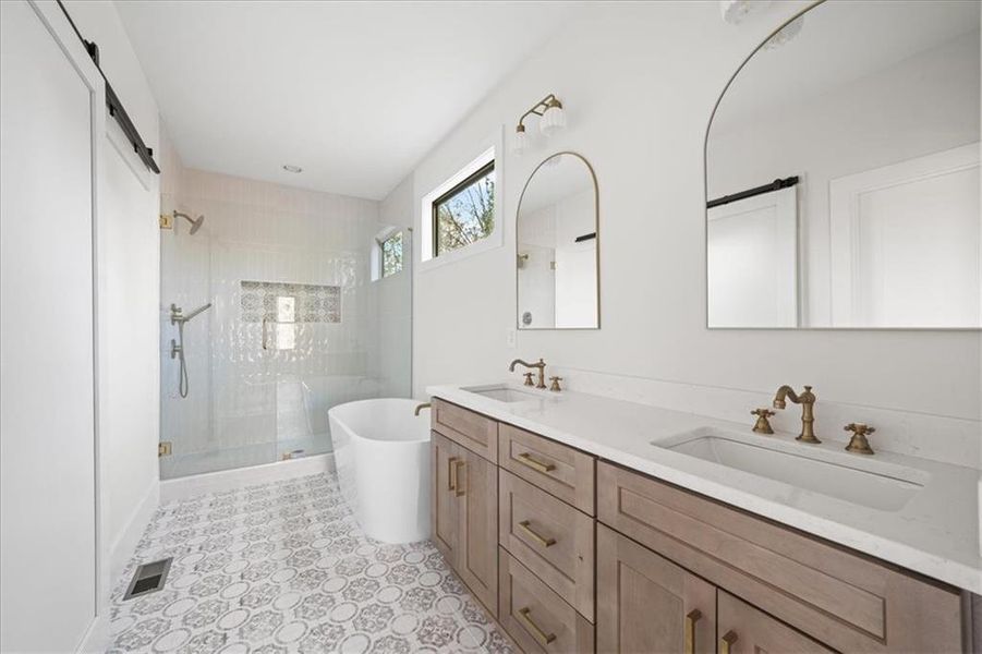 Furnished interior view inside a new home in , Ball Ground (Image 7).