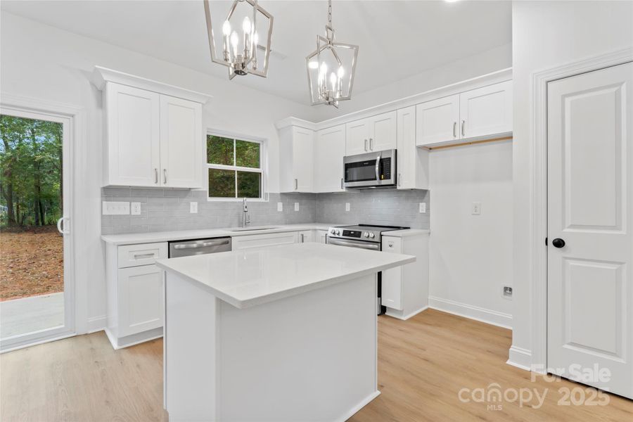 Furnished interior view inside a new home in , Mooresville (Image 10).
