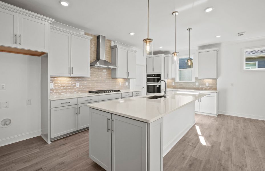 Furnished interior view inside a new home in Carolina Riverside, Belmont (Image 9).