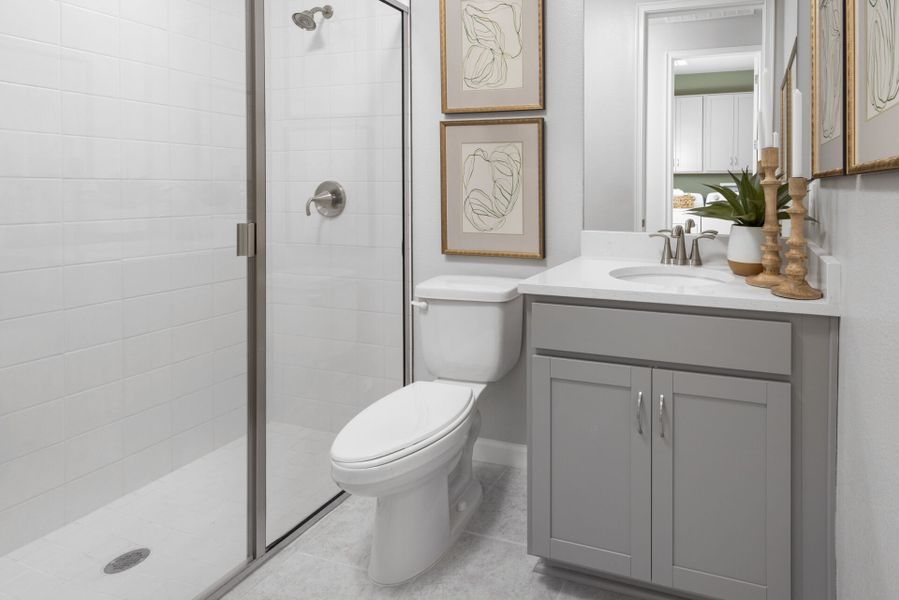 Representative furnished interior of a home built from the Glades by Mattamy Homes in Crosswind Ranch, Parrish (Image 15).