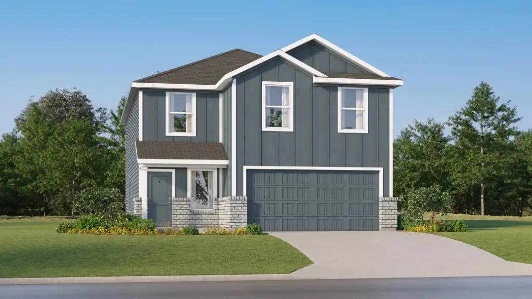 Home exterior render Home exterior render