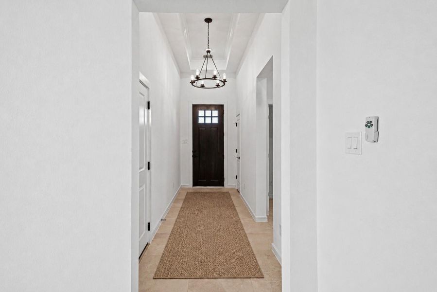Welcoming foyer (*Photo not of actual home and used for illustration purposes only.)