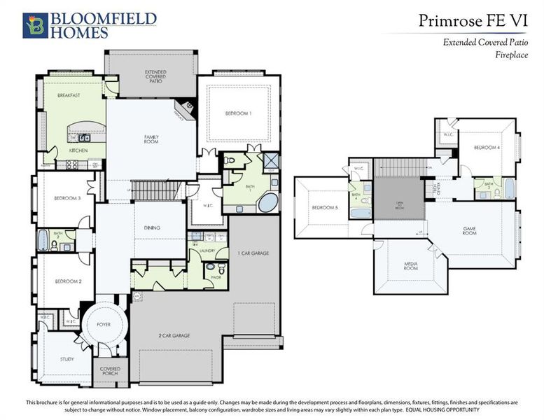 2D floor plan layout of this home in Rockwood 90, Mansfield, TX (Image 2). 2D floor plan layout of this home in Rockwood 90, Mansfield, TX (Image 2).