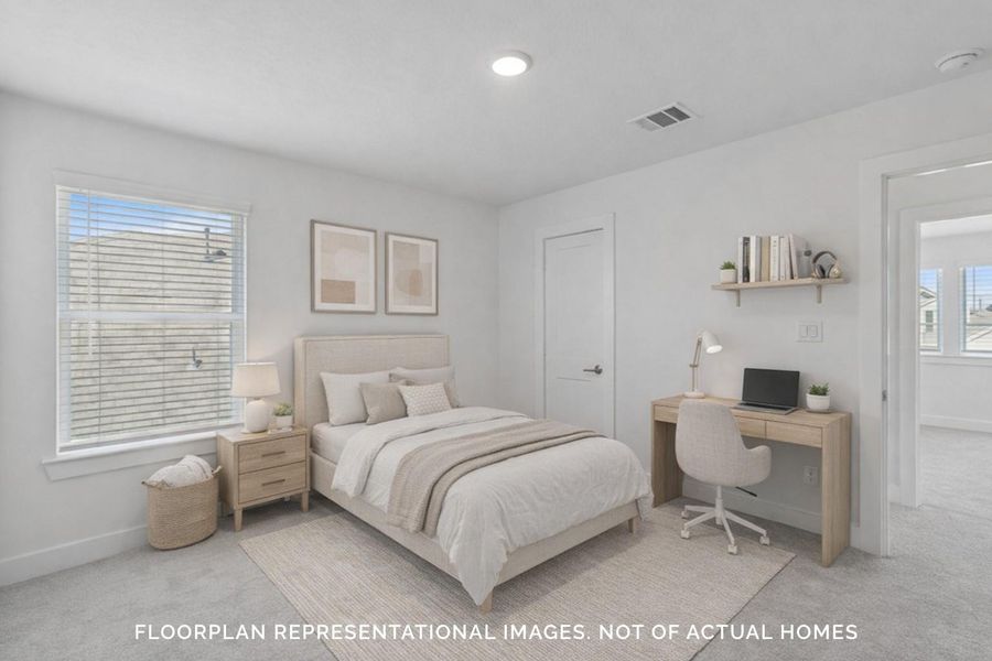 Furnished interior view inside a new home in Miller's Pond, Rosenberg (Image 10).