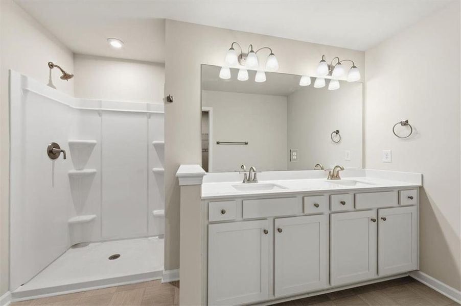 Furnished interior view inside a new home in Park Center Pointe, Mableton (Image 14).
