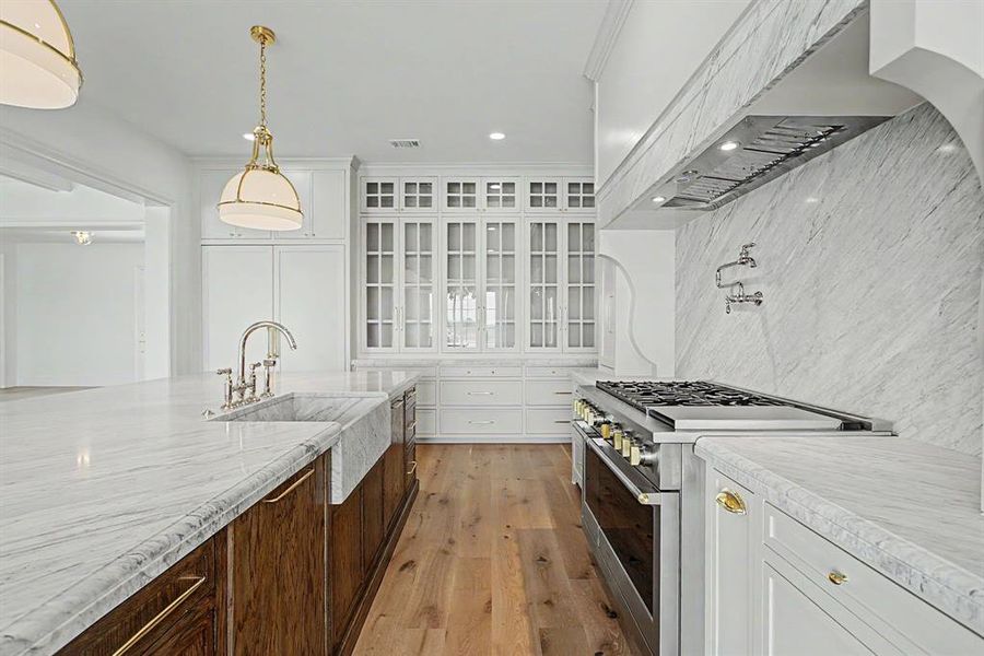 Furnished interior view inside a new home in , Aledo (Image 5).