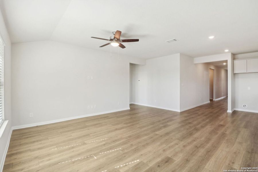 Spacious, unfurnished interior of a new home in Legendary Trails - Classic Series, Cibolo (Image 17).