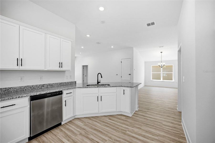 Furnished interior view inside a new home in Country Way South, Newberry (Image 5). Furnished interior view inside a new home in Country Way South, Newberry (Image 5).