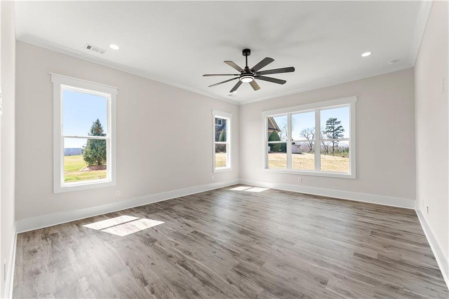 Spacious, unfurnished interior of a new home in , Dawsonville (Image 34).