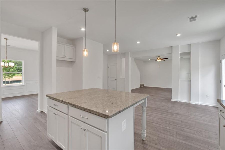 Furnished interior view inside a new home in The Overlook at Factory Shoals, Mableton (Image 13).