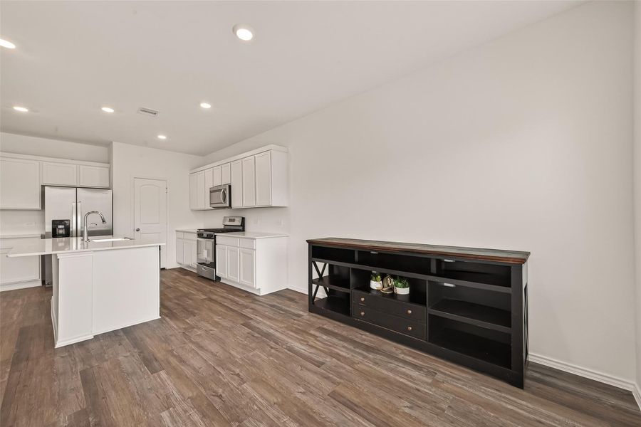 Furnished interior view inside a new home in , Katy (Image 34).