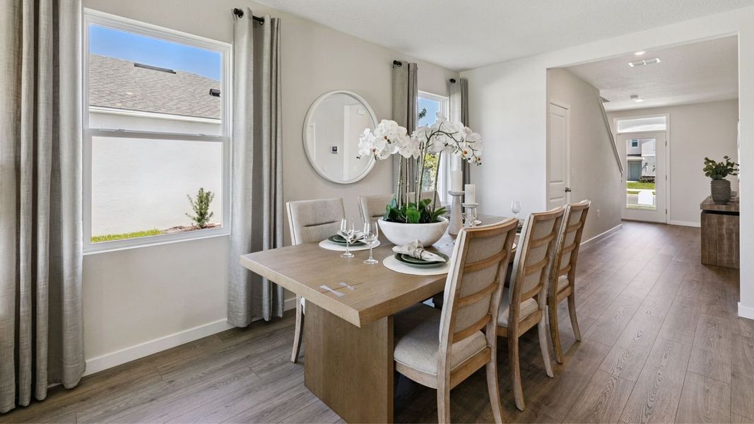 Furnished interior view inside a new home in Campbell Crossing, Port Orange (Image 6).