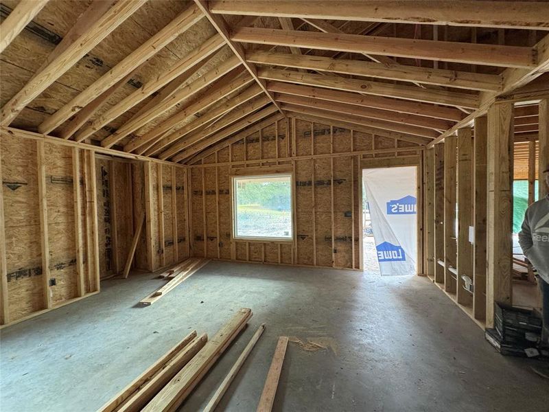 In-progress construction of a new home in , Mount Vernon, TX (Image 11).