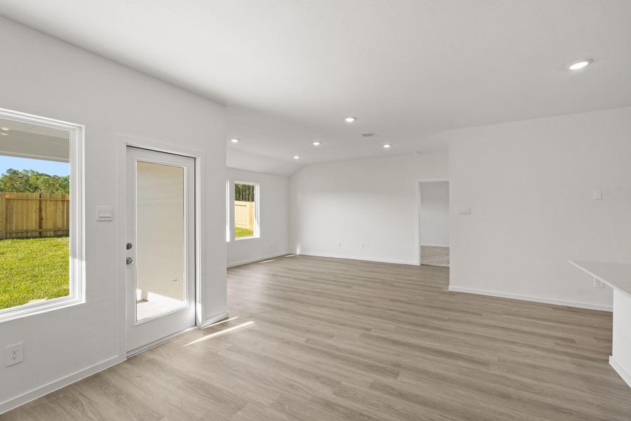 Spacious, unfurnished interior of a new home in New Waverly Station, New Waverly (Image 12).